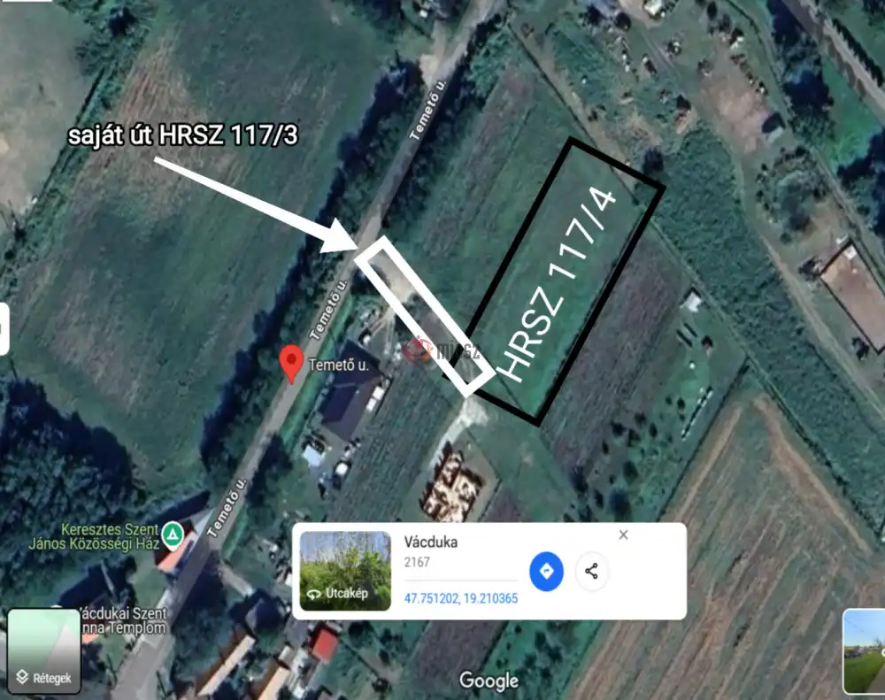 Pest megye - Vácduka